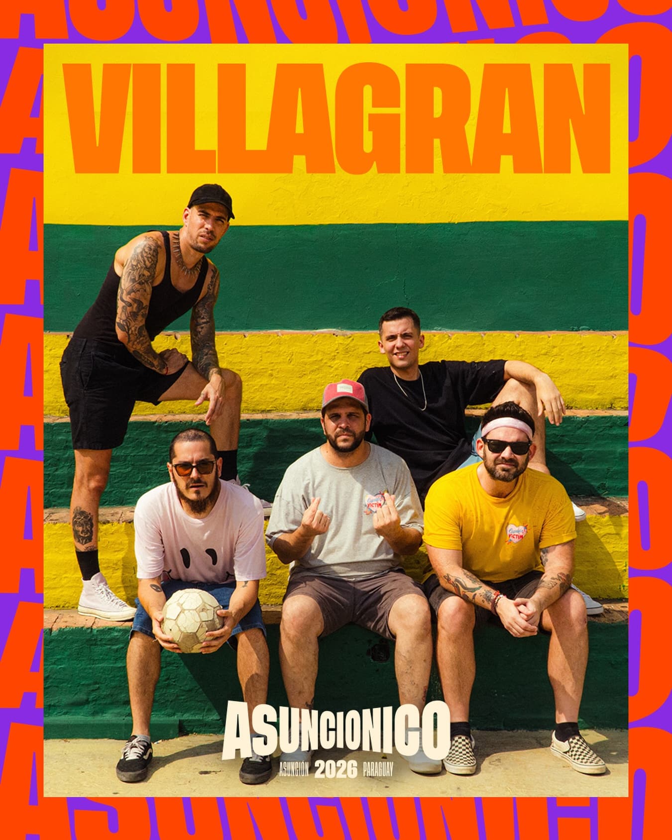 Villagrán en el Asunciónico 2026: buena energía y nueva música en camino